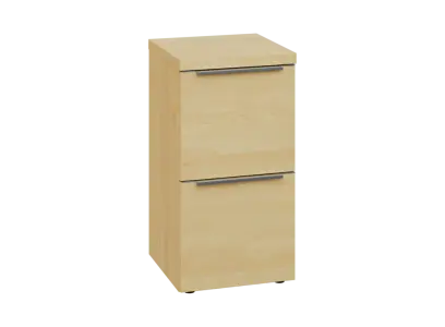 SIN 2 - 42Z kancelářská skříň, 2-zásuvková, 770x400x400, javor horský